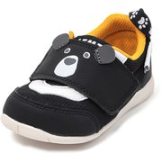 PARKワンベルトアニマルスニーカー ベビー ウォーキングシューズ BLACK 12.5cm 20-5801