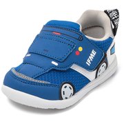 Xハタラクノリモノベビースニーカー ベビー ウォーキングシューズ BLUE 12cm 20-5803
