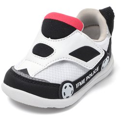 Xハタラクノリモノベビースニーカー ベビー ウォーキングシューズ WHITE 12cm 20-5803