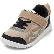 PARK恐竜ホネホネスニーカー キッズ ウォーキングシューズ BEIGE 16cm 20-5810
