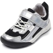 + K ゴアベルトスニーカー キッズ ウォーキングシューズ BLACK 17cm 20-5834