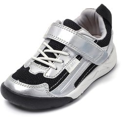 + K ゴアベルトスニーカー キッズ ウォーキングシューズ BLACK 17.5cm 20-5834