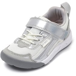 + K ゴアベルトスニーカー キッズ ウォーキングシューズ WHITE 16.5cm 20-5834