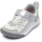 + K ゴアベルトスニーカー キッズ ウォーキングシューズ WHITE 17cm 20-5834