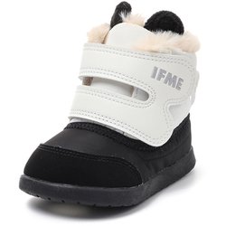 アニマル耳付きファーブーツ撥水防滑 ベビー 防寒ブーツ BLACK 14.5cm 30-5813