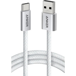 Anker Zolo USB-C ＆ USB-A ケーブル 1.8m ホワイト A8052022