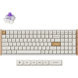 K4 HE スペシャルエディション マグネットスイッチ搭載 QMKワイヤレス・カスタムメカニカルキーボード RGB US配列（テンキーレス） ホワイト/Gateron ダブルレール・マグネティックスイッチ Nebula（ホットスワップ） K4H-Q1-US