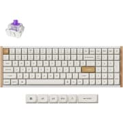 K4 HE スペシャルエディション マグネットスイッチ搭載 QMKワイヤレス・カスタムメカニカルキーボード RGB US配列(テンキーレス) ホワイト/Gateron ダブルレール・マグネティックスイッチ Nebula(ホットスワップ) K4H-Q1-US