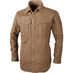 長袖シャツ モカ Mサイズ 1784-53-M