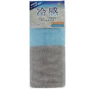 クール パイルクールマフラー バイカラー ひんやりネックタオル BL CLBC100C
