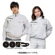 空調ブルゾン+バッテリー付20112 グレー 5L 20112-5L-0910N