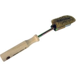 木柄チャンネルブラシ U型 真鍮 HC-UCW2