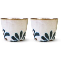 やちむん風 マルチカップ 2個セット 径8.4cm 200ml 382869