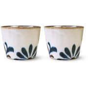 やちむん風 マルチカップ 2個セット 径8.4cm 200ml 382869