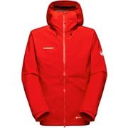 クレーター4ハードシェルフーデッドジャケットアジアンフィットメン メンズ 防水ジャケット mammut red(3778) Sサイズ(日本:Mサイズ) 1010-30760