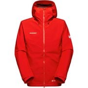 クレーター4ハードシェルフーデッドジャケットアジアンフィットメン メンズ 防水ジャケット mammut red（3778） Lサイズ（日本：XLサイズ） 1010-30760