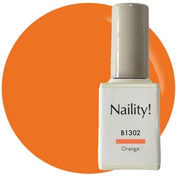 Naility！カラージェル ボトル（筆付き）タイプ B1302 オレンジ 017759