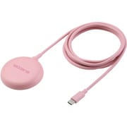 ワイヤレス充電器 マグネット式 Qi2 15W 高速充電 コンパクト ピンク W-MA10PN