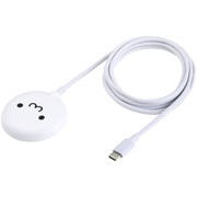 ワイヤレス充電器 マグネット式 Qi2 15W 高速充電 コンパクト ホワイト×ブラック W-MA10WF