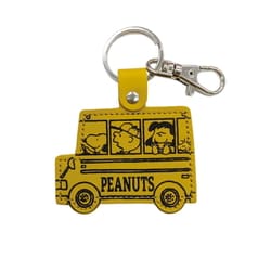 PEANUTS レザーキーホルダー スクールバス Ver.2 SN-438