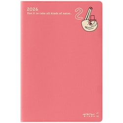 2026年 ポケットダイアリー ミニ オジサン柄 22360006