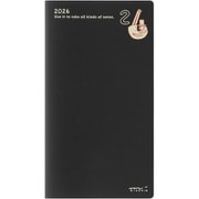 2026年 ポケットダイアリー スリム オジサン柄 22365006
