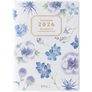 2026年 ポケットダイアリー A6 カントリータイム 花柄 22368006