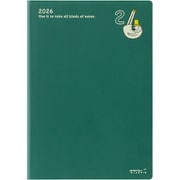 2026年 ポケットダイアリー B6 オジサン柄 22376006