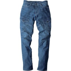 現場服ストレッチデニムカーゴパンツ インディゴブルー 4Lサイズ 2816-15-4L