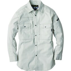 長袖シャツ サンドベージュ 5Lサイズ 2833-39-5L