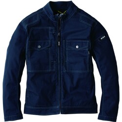 長袖ブルゾン ネイビーブルー LLサイズ 2834-16-LL