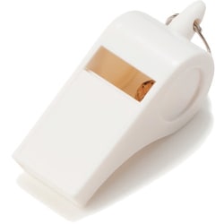 警笛ホイッスル10個セット：プラスチック 4401