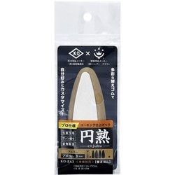 コーキング仕上げヘラ 円熟 替えゴム 3mm アメゴム KO-EA3