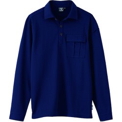 長袖ポロシャツ コン 3Lサイズ 6041-10-3L