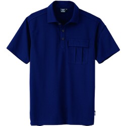 半袖ポロシャツ コン Lサイズ 6042-10-L