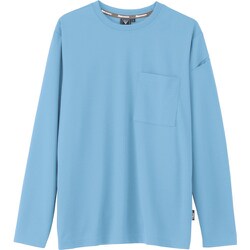 長袖Tシャツ サックス LLサイズ 6043-42-LL