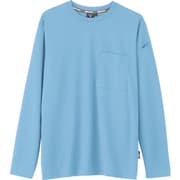 長袖Tシャツ サックス Mサイズ 6043-42-M
