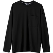 長袖Tシャツ クロ LLサイズ 6043-90-LL