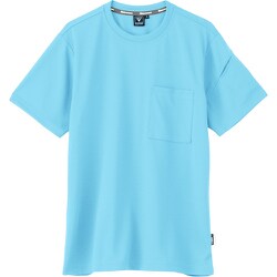 半袖Tシャツ サックス Lサイズ 6044-42-L