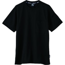 半袖Tシャツ クロ 5Lサイズ 6044-90-5L