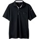 エコ制電半袖ポロシャツ クロ LLサイズ 6090-90-LL