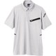 半袖ポロシャツ シルバーグレー Lサイズ 6110-22-L