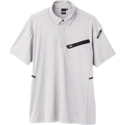 半袖ポロシャツ シルバーグレー Mサイズ 6110-22-M