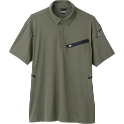 半袖ポロシャツ カーキ 5Lサイズ 6110-36-5L