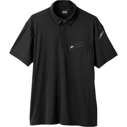 半袖ポロシャツ クロ 4Lサイズ 6110-90-4L