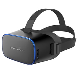 DPVR-4D PRO V2 [スタンドアローン型VRヘッドマウントディスプレイ 3DoFコントローラー付属 高精細ディスプレイ搭載 USB Type-C接続充電]