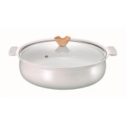 coronto-コロント-IH対応 セラミックコーティング 卓上鍋 28cm（グレー） CT-26