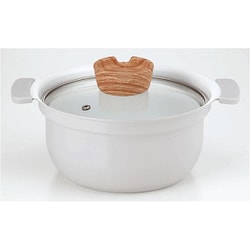 coronto-コロント-IH対応 セラミックコーティング 深型卓上鍋 18cm（アイシーグレー） CT-28