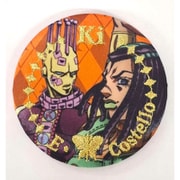 B01B3430 ジョジョの奇妙な冒険 第六部 ストーンオーシャン 刺繍缶バッジ E・コステロ