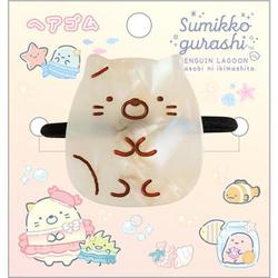 FE43702 すみっコぐらし 「ぺんぎんラグーン」テーマ ヘアゴム ねこ